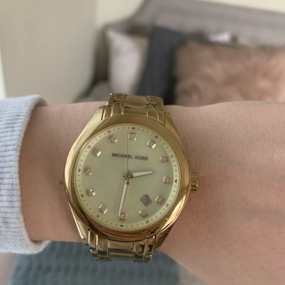 Michael Kors gold watch